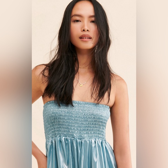 Free People June Metallic Jumpsuit - Picture 3 of 5